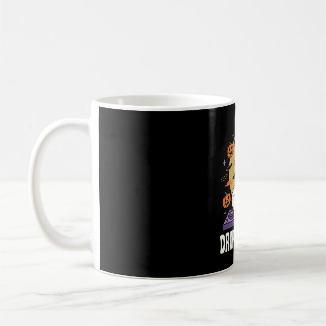 Caneca De Café Largue O Buzina Halloween DJ Ganso (Esquerda)