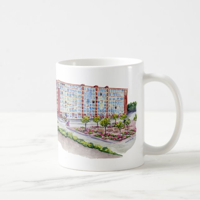 Caneca De Café Larkin@Exchange que constrói o búfalo New York (Direita)