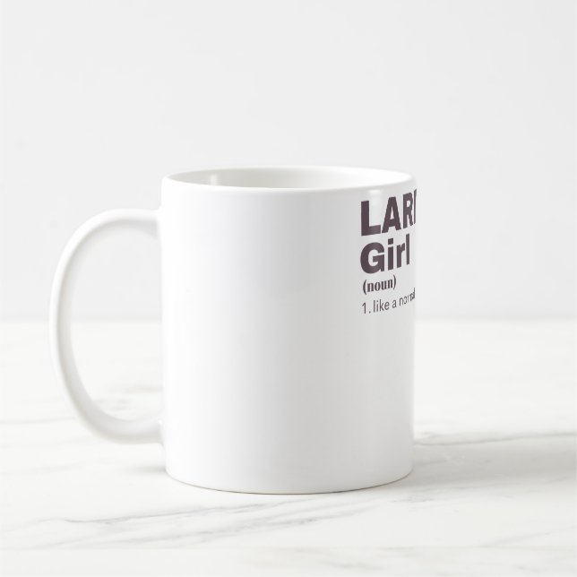 Caneca De Café LARPing Girl - LARPing (Esquerda)