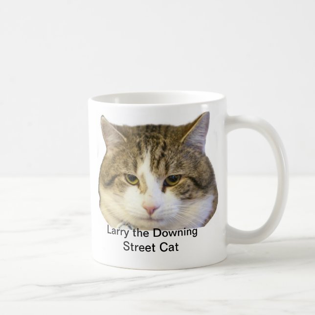 Caneca De Café Larry a cara do gato do Downing Street - ratos de (Direita)