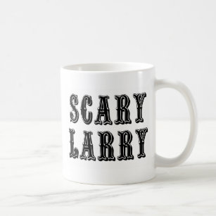 Caneca De Café Larry assustador