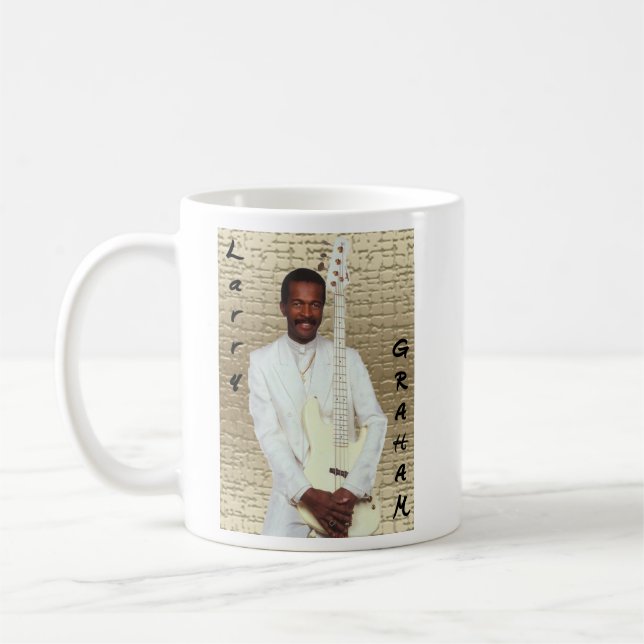 Caneca De Café Larry Graham no ouro (Esquerda)