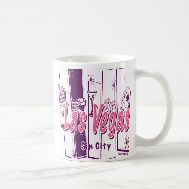 Caneca De Café Las Vegas Sin City (Direita)