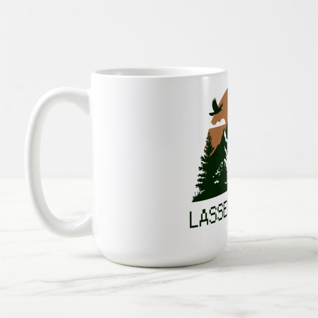 Caneca De Café Lassen Vulcânico - Califórnia (Esquerda)