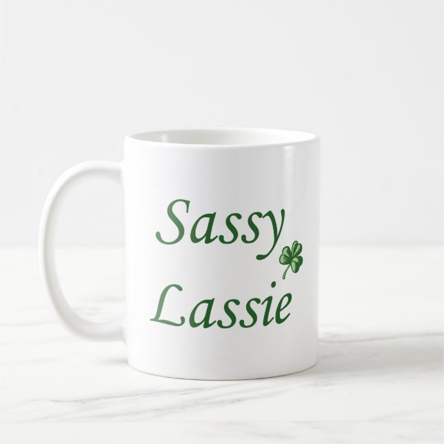Caneca De Café Lassie Sassy (Esquerda)