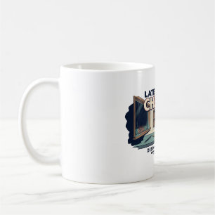Caneca de Café LATE Check-IN Retro Motel NIGHTSHIF