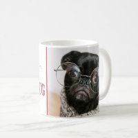 Latido Humbug Engraçado Foto Personalizada de Cão
