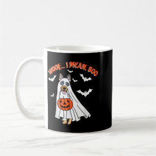 Caneca De Café Latido Quer Dizer Boo Cachorro Fantasma Divertido