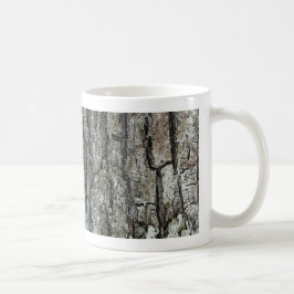 Caneca De Café Latido velho do pinho da natureza