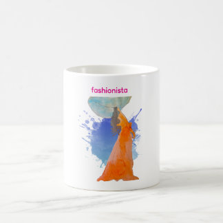 Caneca De Café Latina Fashionista with Hat