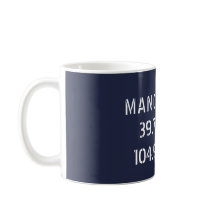 Latitude e Longitude de Manchester