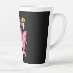 Caneca De Café Latte 10th Birthday Girl Butterfly Princess Birthday