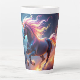 Caneca De Café Latte „2026 – Das Jahr des Feuerpferds“