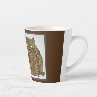 Caneca De Café Latte 2 Gatos Gordos #1