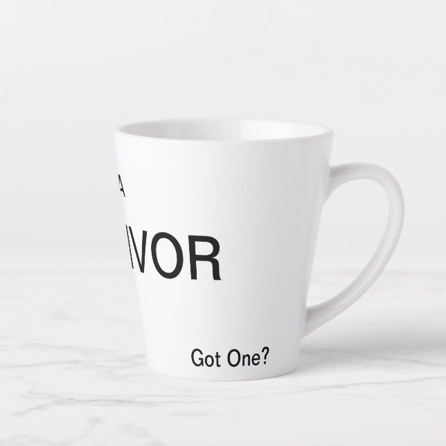 Caneca De Café Latte 50.o AULA ANIVERSÁRIO (Direita)