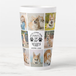 Caneca De Café Latte 8 Foto Collage Pet Memorial
