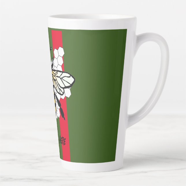 Caneca De Café Latte A abelha (Direita)