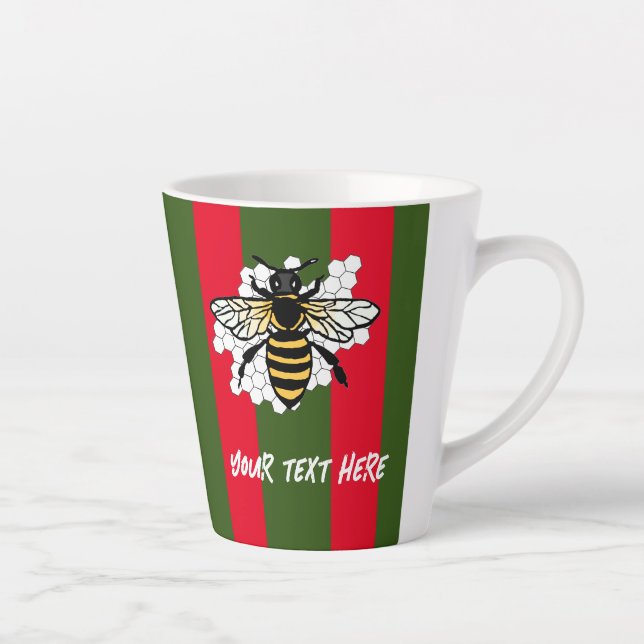 Caneca De Café Latte A abelha (Direita)