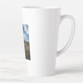 Caneca De Café Latte A Bela Atenas