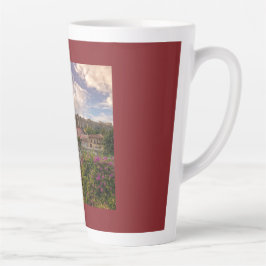 Caneca De Café Latte A Colorida Atenas