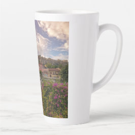 Caneca De Café Latte A Colorida Atenas