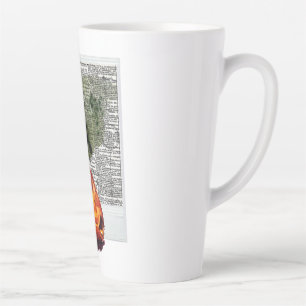 Caneca De Café Latte A Cor de Água de Fotos Instantânea da Fox Definiti