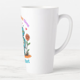 CANECA DE CAFÉ LATTE A CURA LEVA TEMPO, SEJA PACIENTE