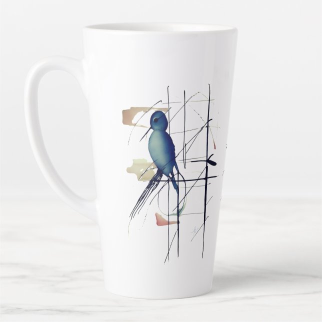 Caneca De Café Latte A demi captif 1 (Esquerda)