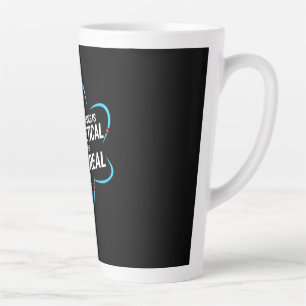 Caneca De Café Latte A Física É Teórica, Mas A Diversão É Real