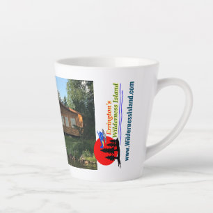 Caneca De Café Latte A ilha selvagem de Errington