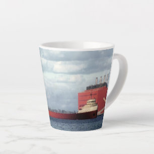 Caneca De Café Latte A Legendária S.S. Edmund Fitzgerald