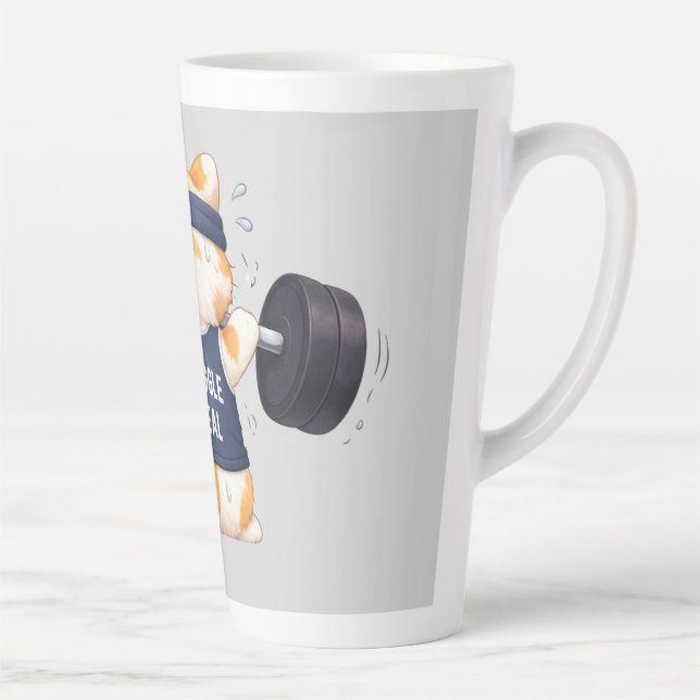 Caneca De Café Latte A Luta é Real (Direita)