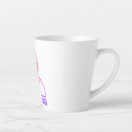 Caneca De Café Latte A melhor ilustração da mãe: Latte Mug