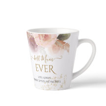 A Melhor Mãe Floral Elegante Já Dourada Nomes De G