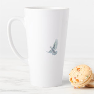 Caneca De Café Latte A Pomba da paz