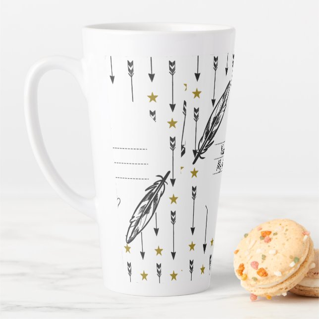 Caneca De Café Latte A Sip of Love and Friendship (In Situ)