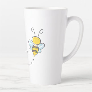 Caneca De Café Latte Abelha De Mel Latte Mug