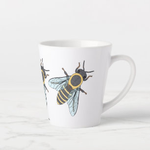 Caneca De Café Latte Abelha (pequena) - Caneca Latte