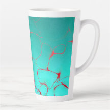 Abstrato 16 Azure, Azul aplicação, laranja/vermelh