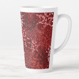 Caneca De Café Latte Abstrato moderno