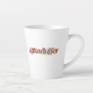 Caneca De Café Latte Abundante retração feminina