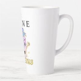 Caneca De Café Latte Acenda a luz