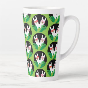 Caneca De Café Latte Acessórios Llama Alpaca divertidos