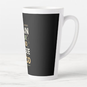 Caneca De Café Latte Adesivo