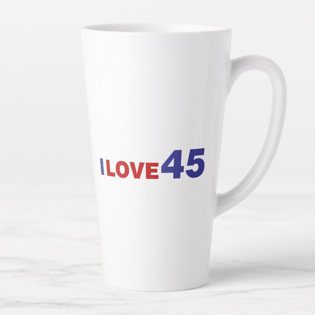 Caneca De Café Latte Adoro 45 (Direita)