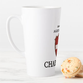 Caneca De Café Latte Affiche logo AMHE du 74