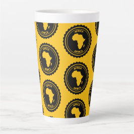 Caneca De Café Latte África