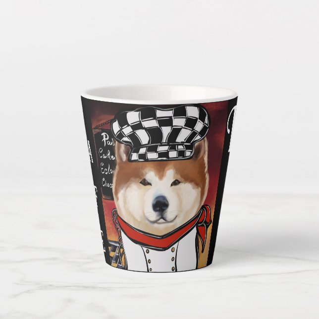 CANECA DE CAFÉ LATTE AKITA (Frente)