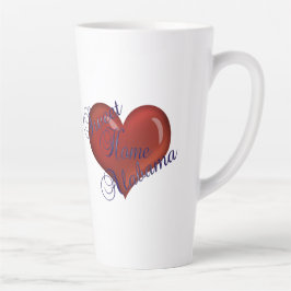 Caneca De Café Latte Alabama Sweet Home Café Mug