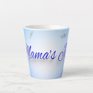 Caneca De Café Latte Alegria da Mamãe